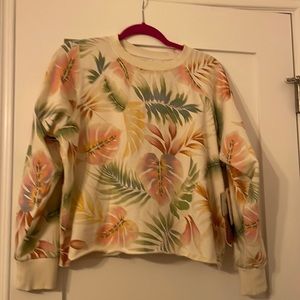 Billabong Hawaiian crop sweatshirt